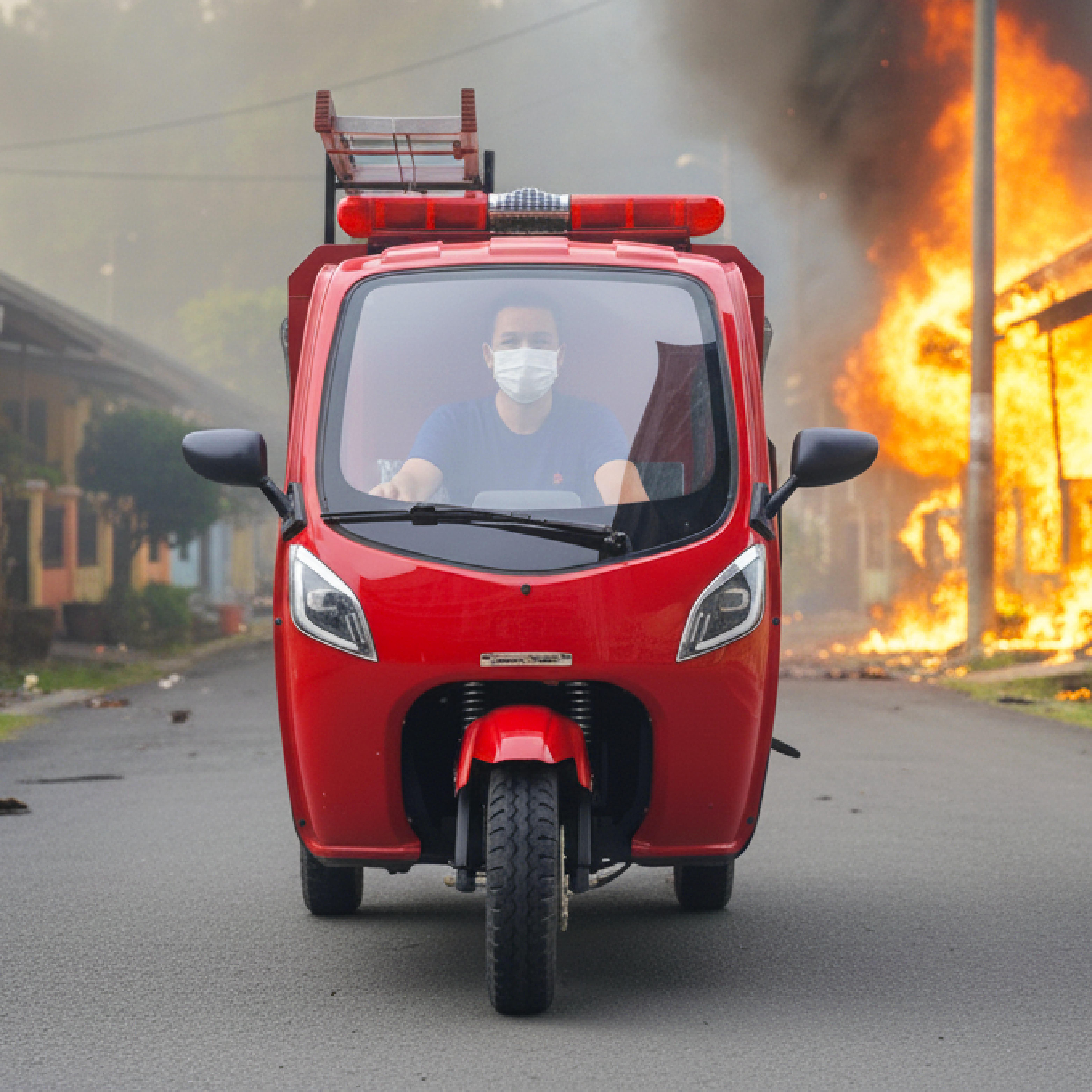 Efektif Untuk Area Yang Sulit Dijangkau Pemadam Konvensional